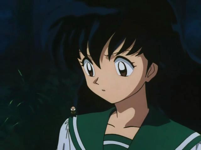 Otaku Gallery  / Anime e Manga / Inu-Yasha / Screen Shots / Episodi / 013 - L`enigma della luna nuova! Inuyasha dai capelli neri! / 107.jpg